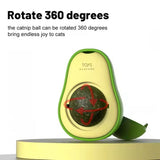 Spin Catnip Edible Licking Ball – Self-Rolling Dental Clean Teeth Toy for Cats & Kittens