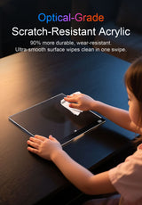4-Color LED Acrylic Drawing Night Light – USB Erasable Creative Lamp for Kids