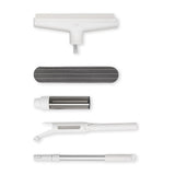 3-in-1 Window Wiper with Spray Bottle & Squeegee – Adjustable Handle for Glass, Mirrors & Car Windows