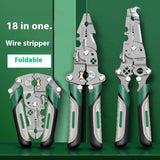 18-in-1 Folding Multi-Tool Pliers – Portable Stainless Steel Survival Tool