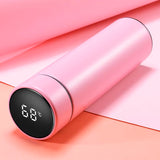 Intelligent 500 ml LED Display Temperature Stainless Steel Water Bottle – Smart Thermal Flask
