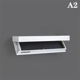 Hidden Floating Shelf with Secret Compartment