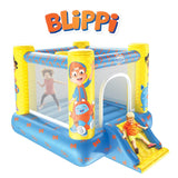 Moonbug Blippi Inflatable Bouncer with Slide