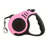 Automatic Retractable Dog Leash with Nylon Belt & Grip Handle