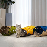 Modular Felt Cat Tunnel & Bed – DIY 99-Shape Collapsible Play Tunnel for Cats
