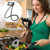 Adjustable Neck Phone Holder – Hands-Free Mount for Bed, Desk & Travel