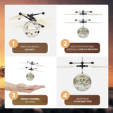 LED Flying UFO Toy – Hover Helicopter Ball for Kids