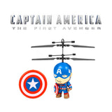 LED Flying Hero Figure UFO Toy – Light-Up Hover Toy for Kids