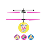 Boxy Girl Mystery Box Flying Figure IR UFO Ball Helicopter