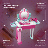Lil’ Beauty Suitcase Playset – 24 Piece Kids Makeup & Styling Kit