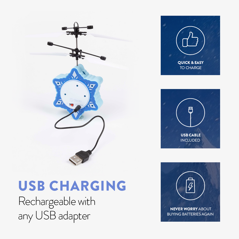 Disney Frozen Elsa Motion Sensing IR UFO Ball Helicopter