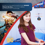 DC Justice League Wonder Woman IR UFO Ball Helicopter