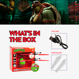 Nickelodeon TMNT Raphael Flying Figure IR UFO Ball Helicopter