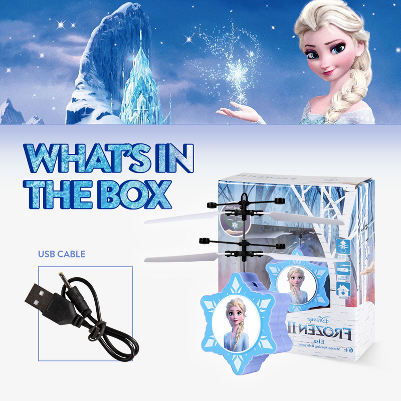 Disney Frozen Elsa Motion Sensing IR UFO Ball Helicopter