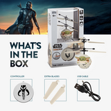 Star Wars Sculpted UFO Helicopter Series - The Mandalorian Flying Figures
