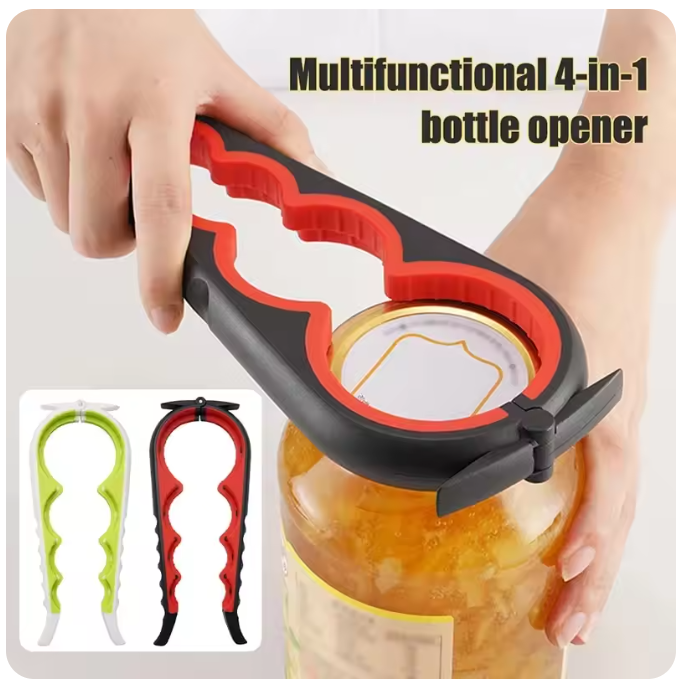 4-in-1 Multifunction Can & Bottle Opener