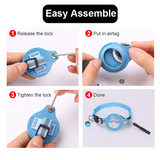 Reflective GPS Tracking Cat Collar – Adjustable Anti-Lost Collar with Bell & GPS Tracker Holder