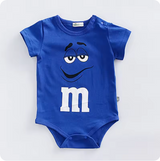 Baby Cotton Romper – Short-Sleeve Jumpsuit for Newborns & Toddlers