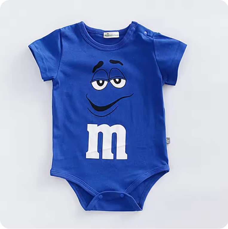 Baby Cotton Romper – Short-Sleeve Jumpsuit for Newborns & Toddlers