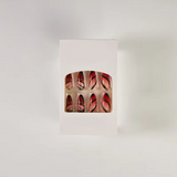 Reusable Press-On Nails – High-Gloss Acrylic Nail Set with Adhesive Tabs