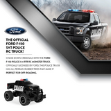 Ford F-150 Police Electric RC Patrol Truck - 1:24 Scale Replica