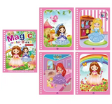 Montessori Magic Water Drawing Book – Reusable Sensory Coloring Activity