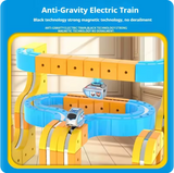 Anti-Gravity Magnetic Track Set – STEM Electric Railway Building Kit for Kids