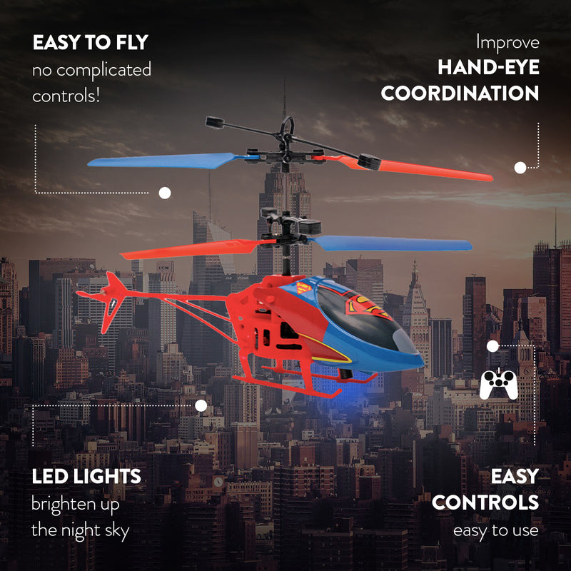 DC Superheroes 2CH IR RC Helicopter Series – Batman, Superman & Wonder Woman