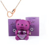 Teddy Bear - Eternal Rose Gifts Box