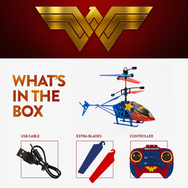 DC Superheroes 2CH IR RC Helicopter Series – Batman, Superman & Wonder Woman