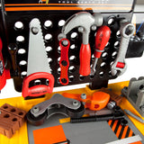 Big Boys Tool & Workbench Playset – 54 Piece Kids Construction Kit
