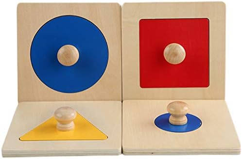 Montessori Baby Toys – Colorful Shape Puzzles
