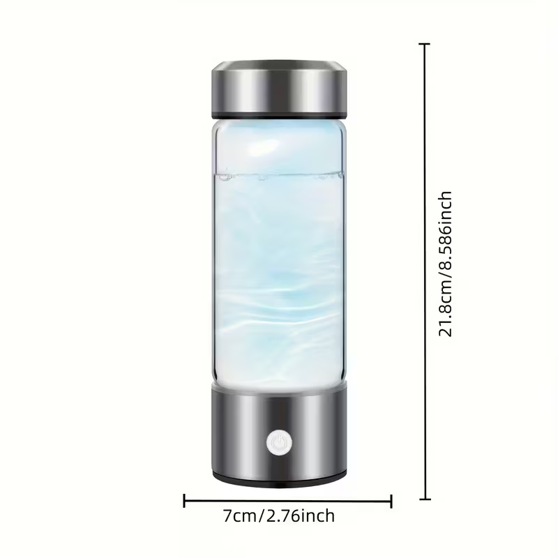 Electric Hydrogen Water Generator Bottle – Portable Ionized Water Maker