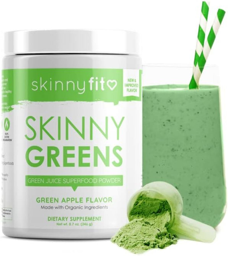 Skinny Greens™ Green Apple – Green Juice Superfood Powder