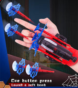 LED Flying Web-Shooter Toy for Kids – Interactive Wall Launcher