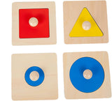 Montessori Baby Toys – Colorful Shape Puzzles