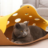 Modular Felt Cat Tunnel & Bed – DIY 99-Shape Collapsible Play Tunnel for Cats