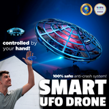 Intelli Sense Motion Sensing UFO Helicopter – Hand-Controlled Hover Helicopter with LED Lights & USB Charger