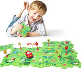 PuzzleRacer™ Kid's Car Track