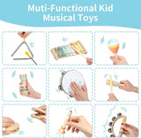 Baby Musical Instruments Set – Wooden Montessori Toys