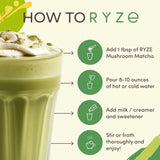 Ryze Superfoods Mushroom Matcha