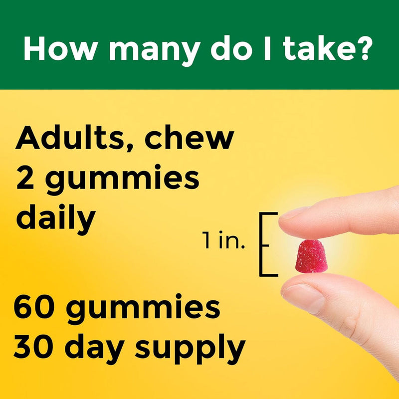 Nature Made High Absorption Magnesium Citrate Gummies – 200 mg