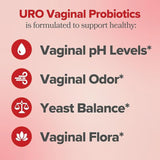 O Positiv URO Vaginal Probiotics for Women – pH Balance