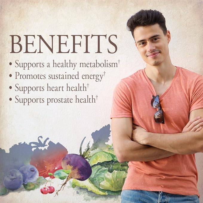 Garden of Life Once Daily Whole Food Multivitamin for Men