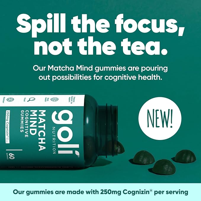 Goli® Matcha Mind Gummies