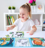 3-in-1 Magnetic Animal Puzzle Book