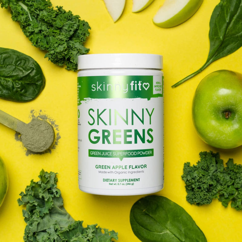Skinny Greens™ Green Apple – Green Juice Superfood Powder