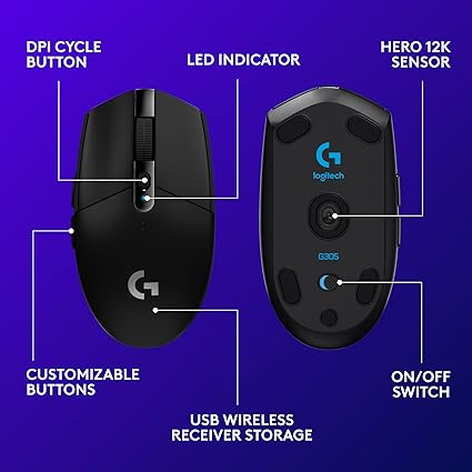 Logitech G305 Wireless Gaming Mouse