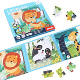 3-in-1 Magnetic Animal Puzzle Book