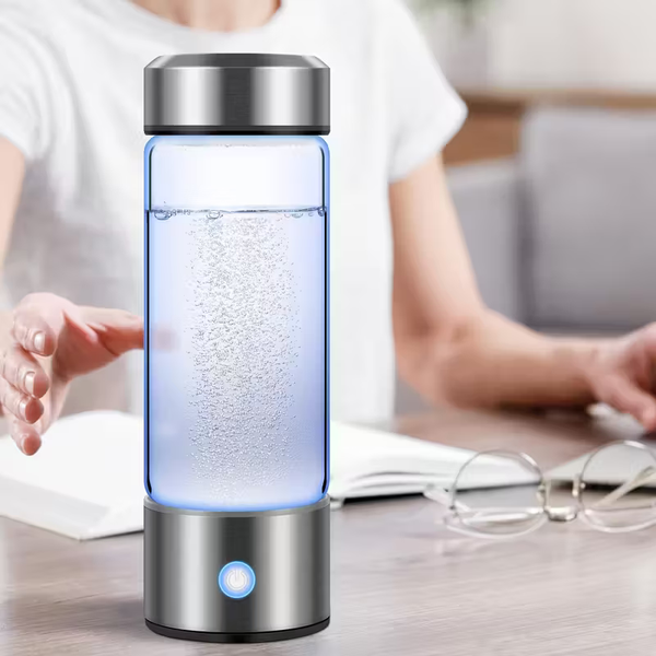 Electric Hydrogen Water Generator Bottle – Portable Ionized Water Maker